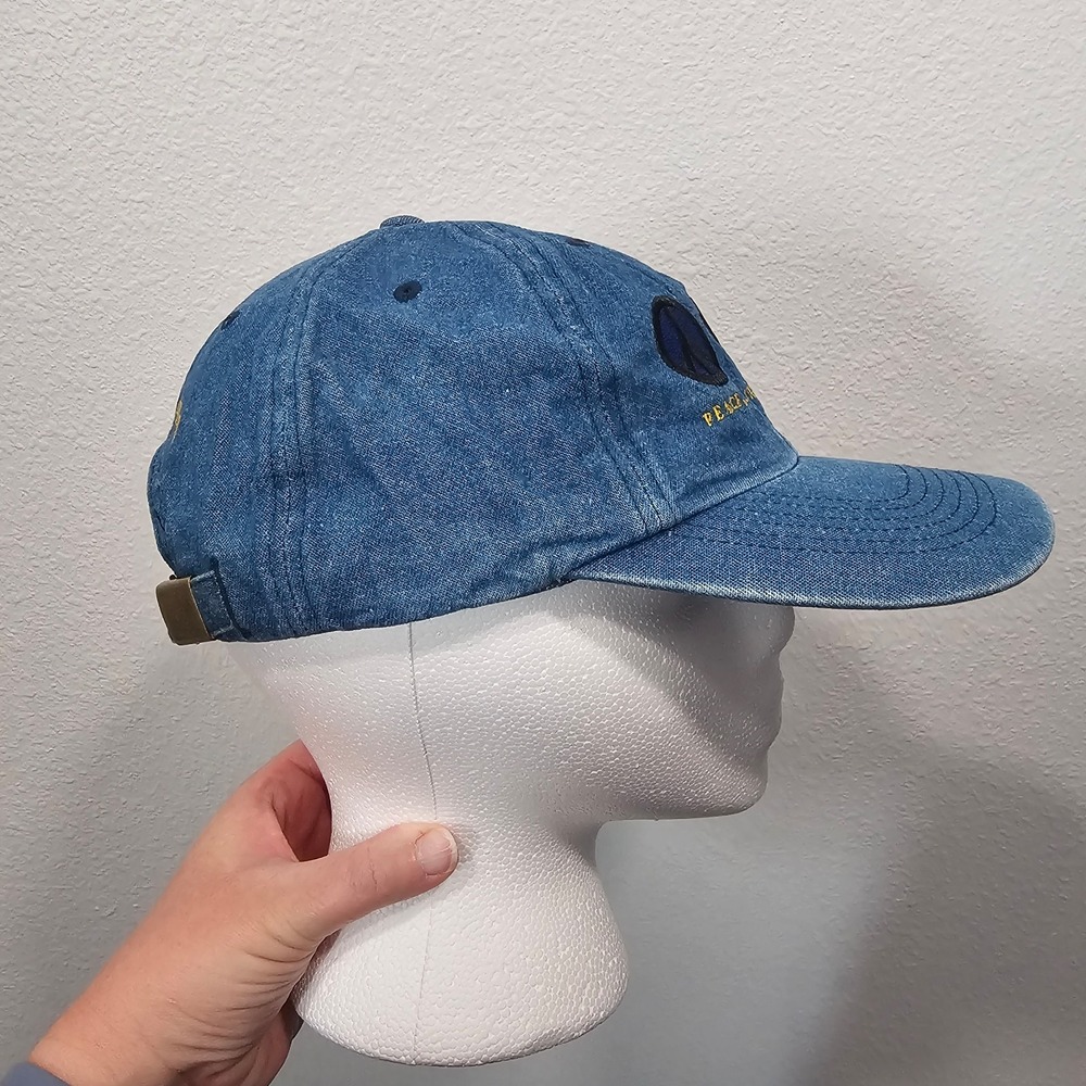 Disney Peace, Love, and Mickey Denim Hat - Picture 4 of 5